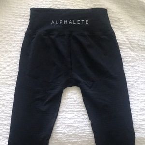 Alphalete deep black revival leggings
